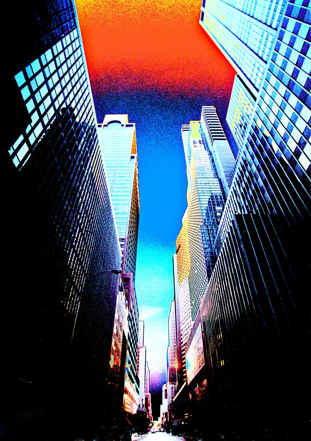  - Manhattan Canyon - Techno-Impressionist Museum - Techno-Impressionism - art - beautiful - photo photography picture - by Tony Karp