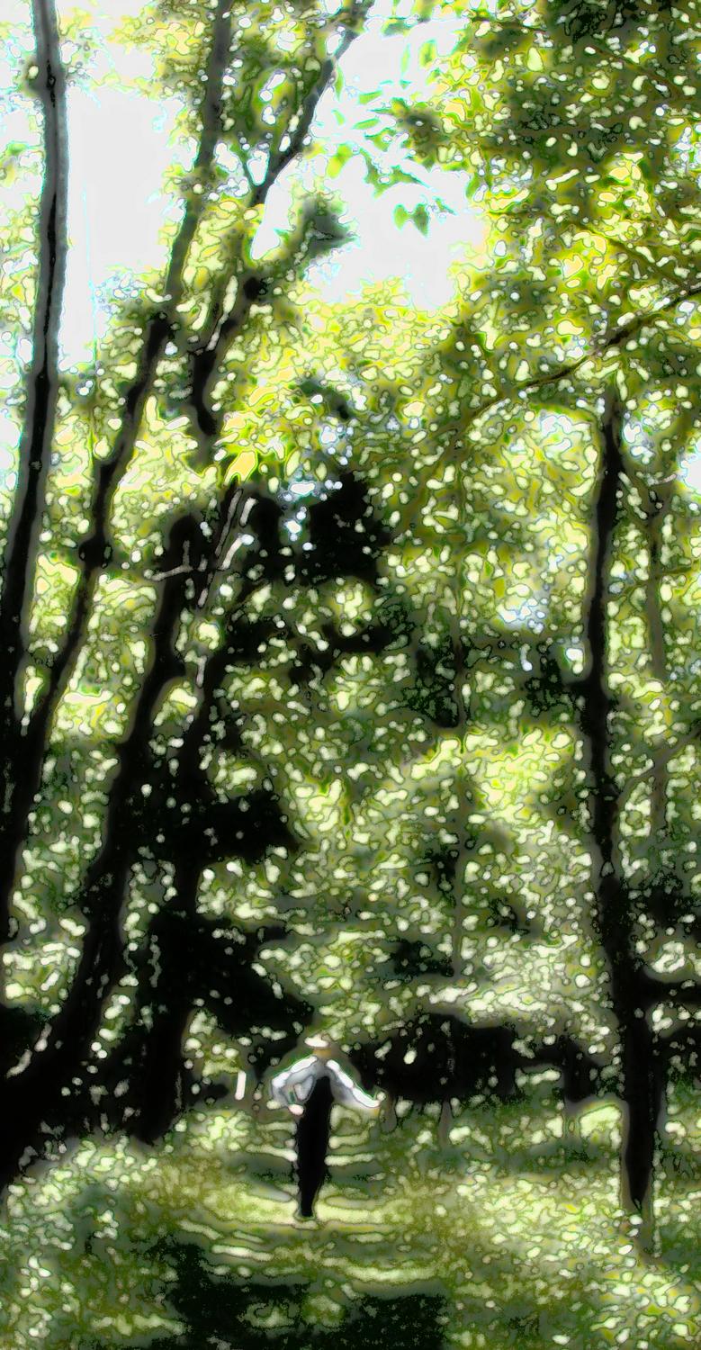 The Hobbit is Bokeh by Tony Karp - A message for the children - Techno-Impressionist Museum - Techno-Impressionism - art - beautiful - photo photography picture - by Tony Karp