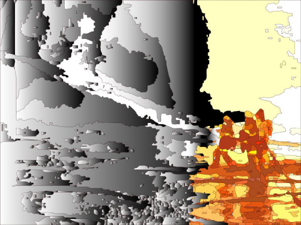  - Les pompiers - Techno-Impressionist Museum - Techno-Impressionism - art - beautiful - photo photography picture - by Tony Karp