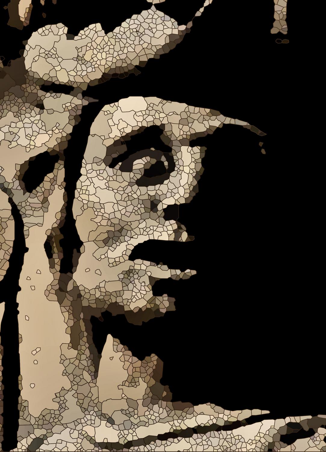 wooden statue articulated - by Tony Karp - Don't be afraid - Techno-Impressionist Museum - Techno-Impressionism - art - beautiful - photo photography picture - by Tony Karp