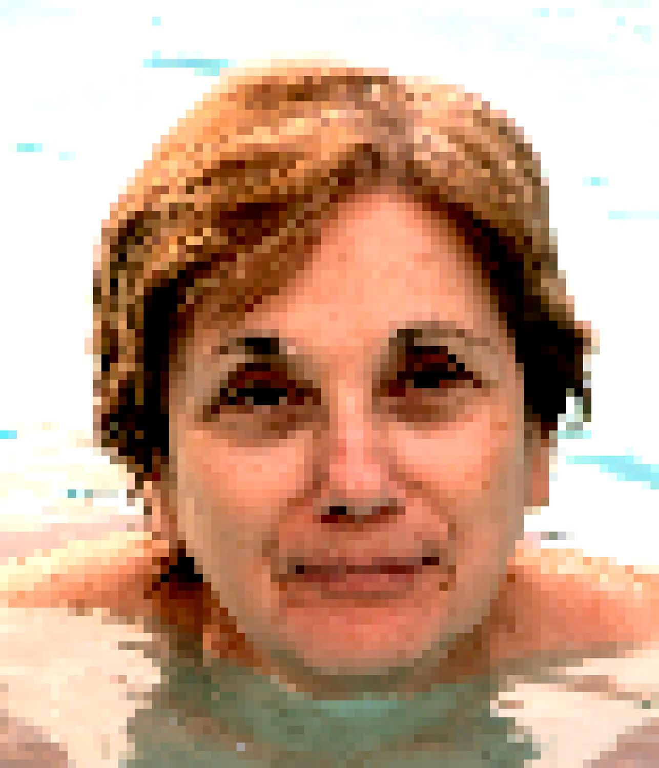portrait of the artist's muse as she swims in the pool - Happy Mother's Day - Techno-Impressionist Museum - Techno-Impressionism - art - beautiful - photo photography picture - by Tony Karp
