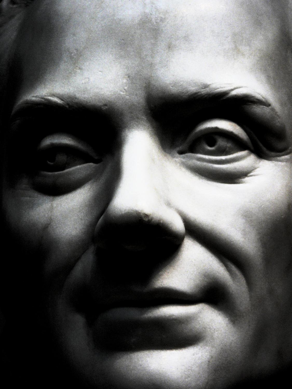  - Statue Face #2  - Techno-Impressionist Museum - Techno-Impressionism - art - beautiful - photo photography picture - by Tony Karp